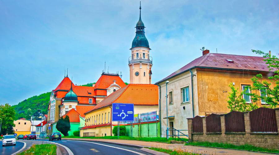 De bästa biluthyrningsalternativen i Teplice